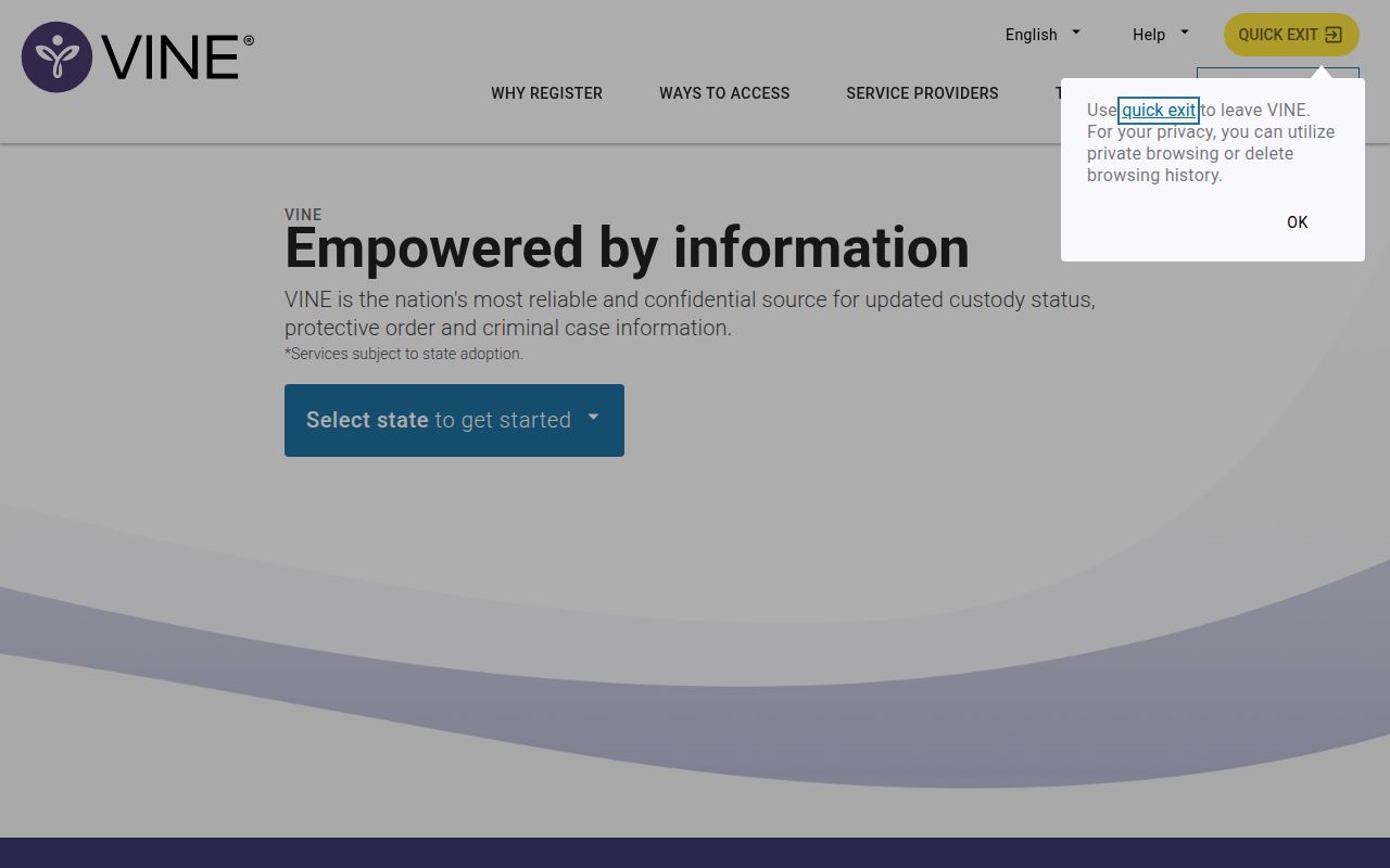 Wilkes County VINE inmate check released-result view